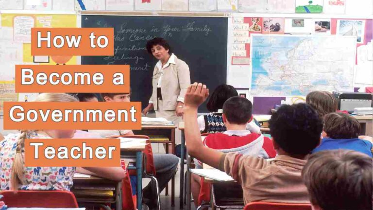 how to become government teacher in india