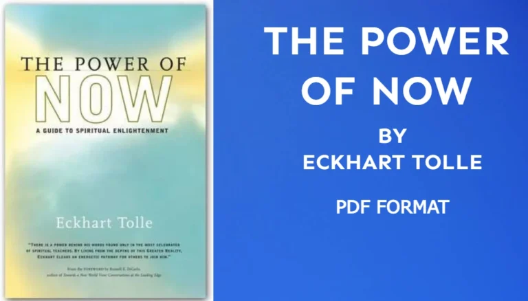 The Power of Now Book PDF