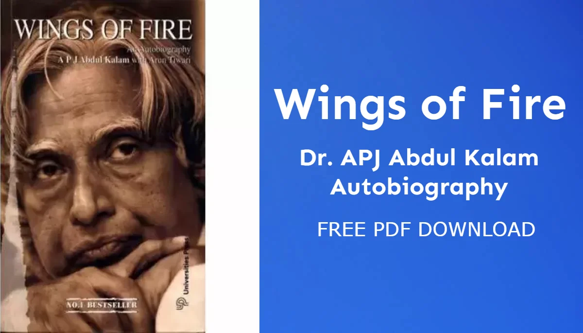 Wings of Fire PDF [ Dr. APJ Abdul Kalam Autobiography
